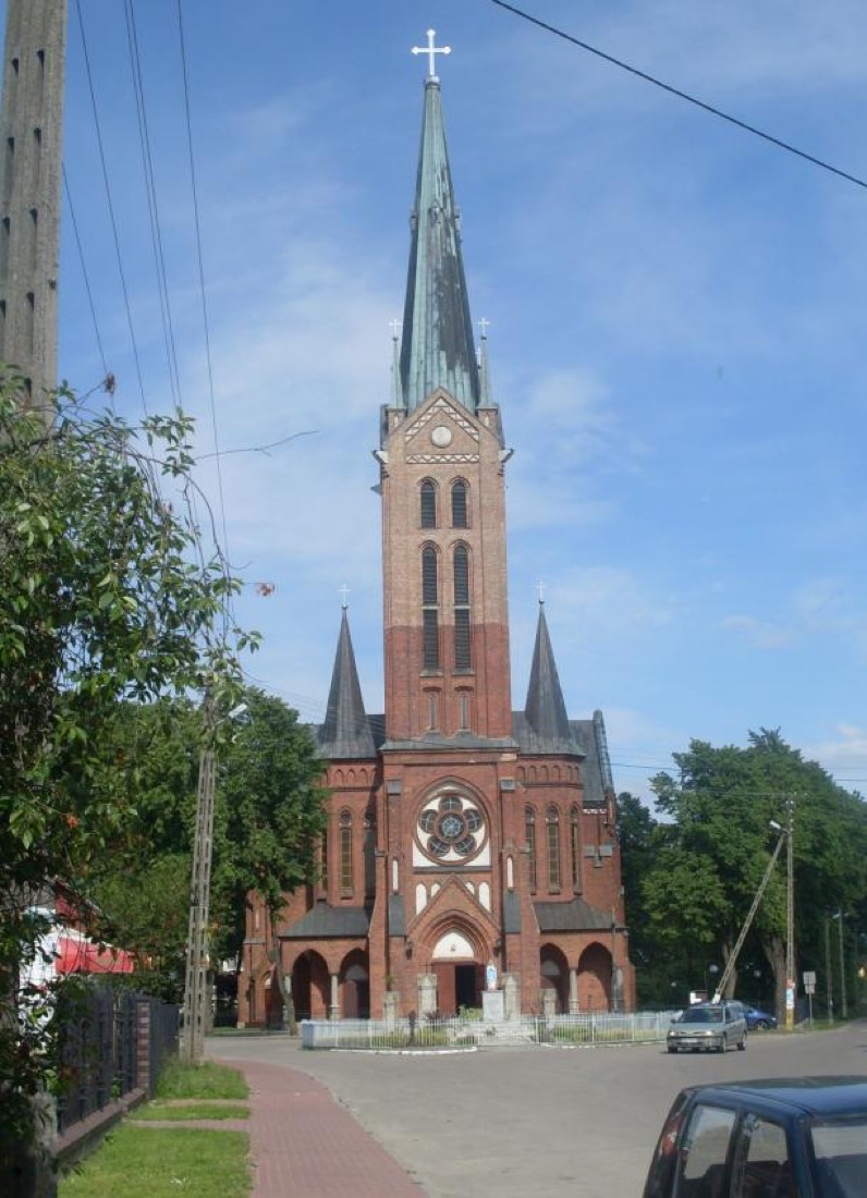Kościół w Postoliskach. W tej parafii w 1824 roku Wojciech Brodzikowski poślubił Franciszkę Filipkowską.